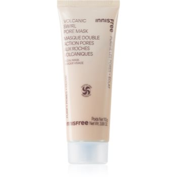 innisfree Volcanic Swirl Pore Mask mască cu argilă hidrateaza pielea si inchide porii - imagine 2